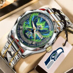 Seattle Seahawks Super Bowl LX Champions Alloy Luxury Quartz Watch – MAITM14934
