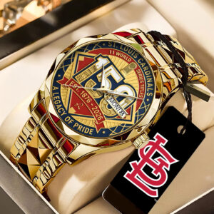 St. Louis Cardinals 150th Anniversary Alloy Luxury Quartz Watch - TANTN21613