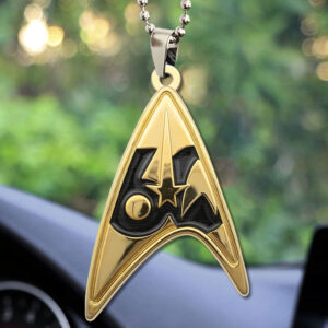 Star Trek 60th Anniversary Custom shape 2-sided Acrylic Car Ornament - TMTHU4202