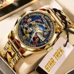 Star Trek 60th Anniversary 2026 Alloy Luxury Quartz Watch – TMTHU4615