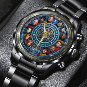 Star Trek 60th Anniversary 2026 Black Stainless Steel Watch - TMTHU4432