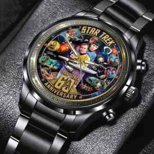 Star Trek 60th Anniversary 2026 Black Stainless Steel Watch - TMTHU4609