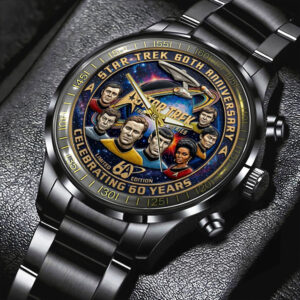 Star Trek 60th Anniversary 2026 Black Stainless Steel Watch - TMTHU4616