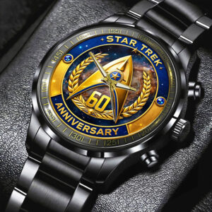Star Trek 60th Anniversary 2026 Black Stainless Steel Watch - TMTHU4729