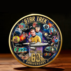 Star Trek 60th Anniversary 2026 Commemorative Coin - TMTHU4581