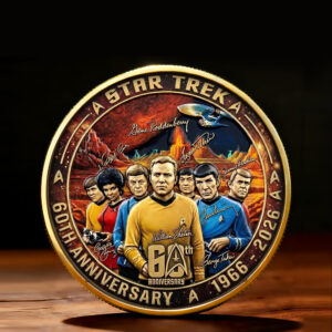 Star Trek 60th Anniversary 2026 Commemorative Coin - TMTHU4582