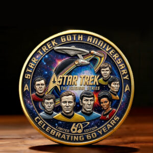 Star Trek 60th Anniversary 2026 Commemorative Coin - TMTHU4586