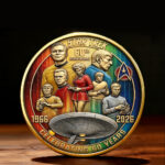 Star Trek 60th Anniversary 2026 Commemorative Coin – TMTHU4623