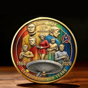 Star Trek 60th Anniversary 2026 Commemorative Coin - TMTHU4623