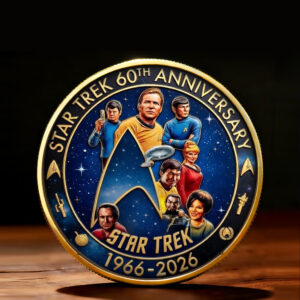 Star Trek 60th Anniversary 2026 Commemorative Coin - TMTHU4579