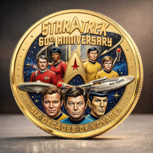 Star Trek 60th Anniversary 2026 Commemorative Coin - TMTHU4680