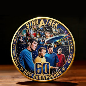 Star Trek 60th Anniversary 2026 Commemorative Coin - TMTHU4689