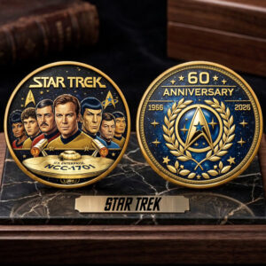 Star Trek 60th Anniversary 2026 Commemorative Coin - TMTHU4755