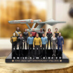 Star Trek 60th Anniversary 2026 Custom Shape Acrylic Plaque – TMTHU4588