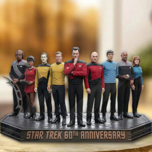Star Trek 60th Anniversary 2026 Custom Shape Acrylic Plaque - TMTHU4715