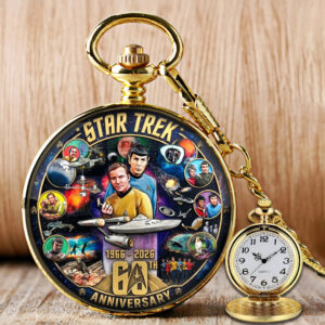 Star Trek 60th Anniversary 2026 Pocket Watch - TMTHU4666