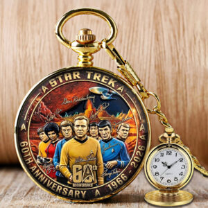 Star Trek 60th Anniversary 2026 Pocket Watch - TMTHU4722