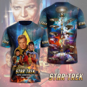 Star Trek 60th Anniversary 3D Apparel - TMTHU4628