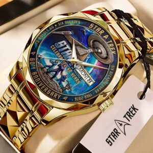 Star Trek 60th Anniversary Alloy Luxury Quartz Watch - TMTHU4282