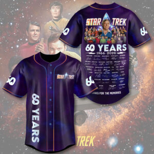 Star Trek 60th Anniversary Baseball Jersey - TMTHU4455