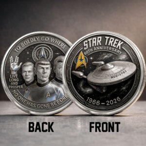Star Trek 60th Anniversary Commemorative Coin - MAITM15019