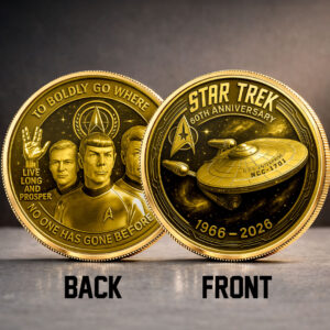 Star Trek 60th Anniversary Commemorative Coin - MAITM15020