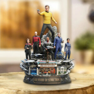 Star Trek 60th Anniversary Custom Shape Acrylic Plaque - TMTHU4548