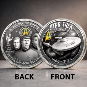 Star Trek 60th Anniversary Commemorative Coin - HOATT16587