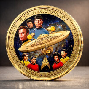 Star Trek 60th Anniversary Commemorative Coin - HOATT17003