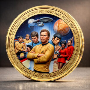 Star Trek 60th Anniversary Commemorative Coin - HOATT17007