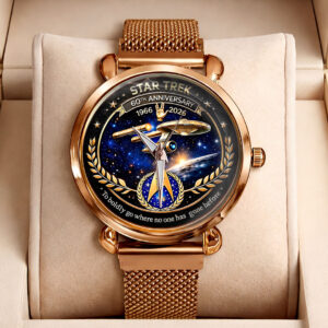 Star Trek 60th Anniversary Mesh Strap Quartz Watch - HOATT16529