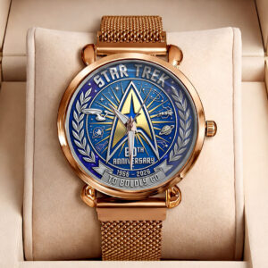 Star Trek 60th Anniversary Mesh Strap Quartz Watch - HOATT16530