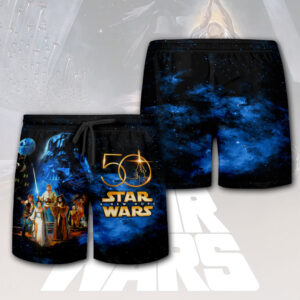Star Wars 50th Anniversary 3D Casual Shorts - HOATT16415