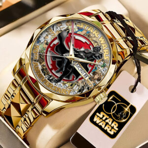 Star Wars 50th Anniversary Alloy Luxury Quartz Watch - TMTHU4302