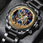 Star Wars 50th Anniversary Black Stainless Steel Watch – TMTHU4648