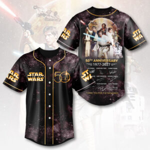 Star Wars 50th Anniversary Baseball Jersey - HOATT16565