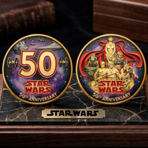 Star Wars 50th Anniversary Commemorative Coin - TMTHU4532