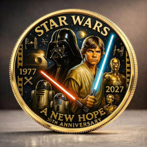 Star Wars 50th Anniversary Commemorative Coin - TANTN21734