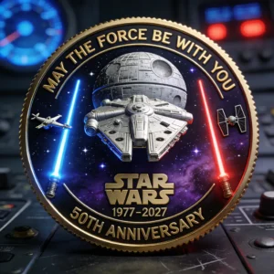 Star Wars 50th Anniversary Commemorative Coin - GNENEW826
