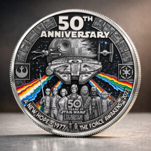Star Wars 50th Anniversary Commemorative Coin - TANTN21524