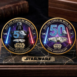 Star Wars 50th Anniversary Commemorative Coin - TMTHU4337