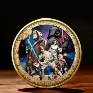 Star Wars 50th Anniversary Commemorative Coin - TMTHU4624