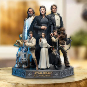 Star Wars 50th Anniversary Custom Shape Acrylic Plaque - TMTHU4684