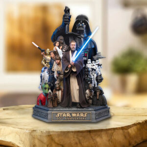 Star Wars 50th Anniversary Custom Shape Acrylic Plaque - TMTHU4685