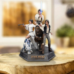 Star Wars 50th Anniversary Custom Shape Acrylic Plaque - TMTHU4692