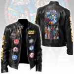 Star Wars 50th Anniversary Motorcycle Leather Jacket – HOATT16828