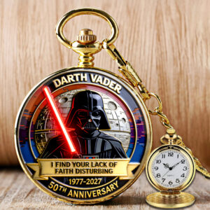 Star Wars 50th Anniversary Pocket Watch - HOATT16974