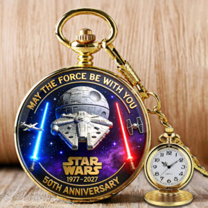 Star Wars 50th Anniversary Pocket Watch - HOATT16975