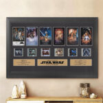 Star Wars 50th Anniversary Rectangle Canvas With Inner Frame – TMTHU4155