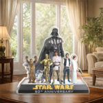 Star Wars 50th Anniversary Custom Shape Acrylic Plaque – HOATT16632